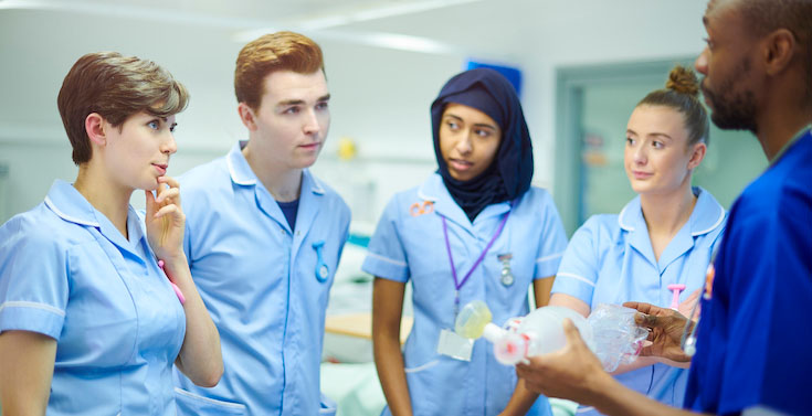 Young nurses
