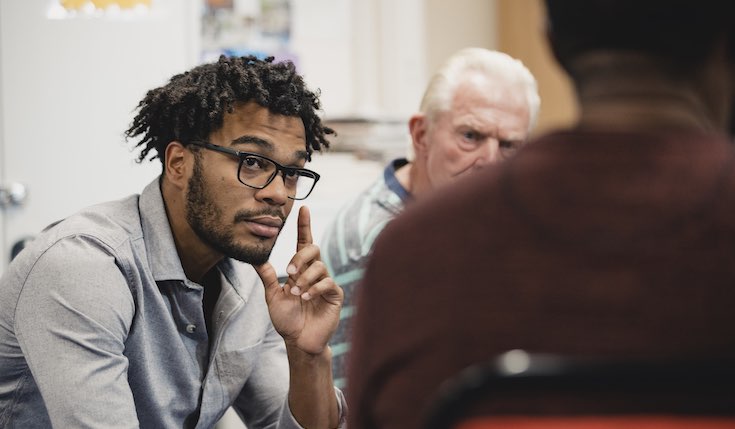 RMN jobs: frequently asked questions Man listens carefully to someone talking
